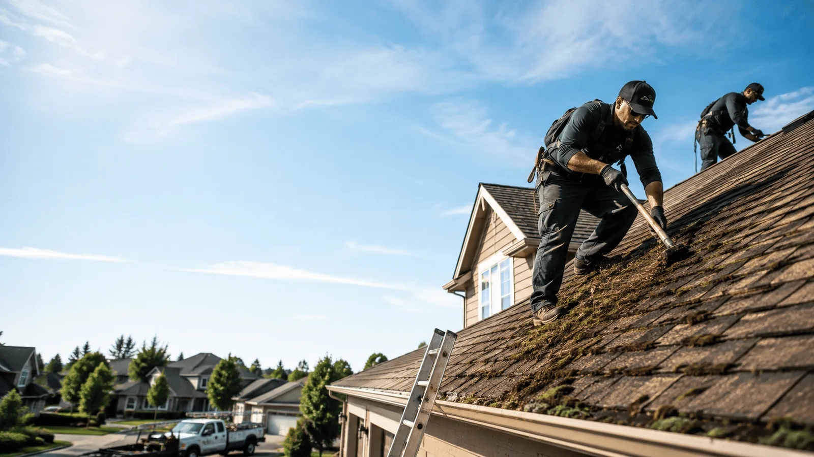 Roof Moss Removal in Swink, OK near me